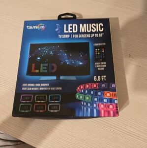 LumaStrip Peel & Stick LED Lights USB Powered 16 Color Options with Remote NIB